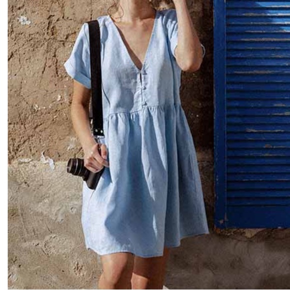 ROVE Dresses & Skirts - ROVE 100 percent LINEN dress XL